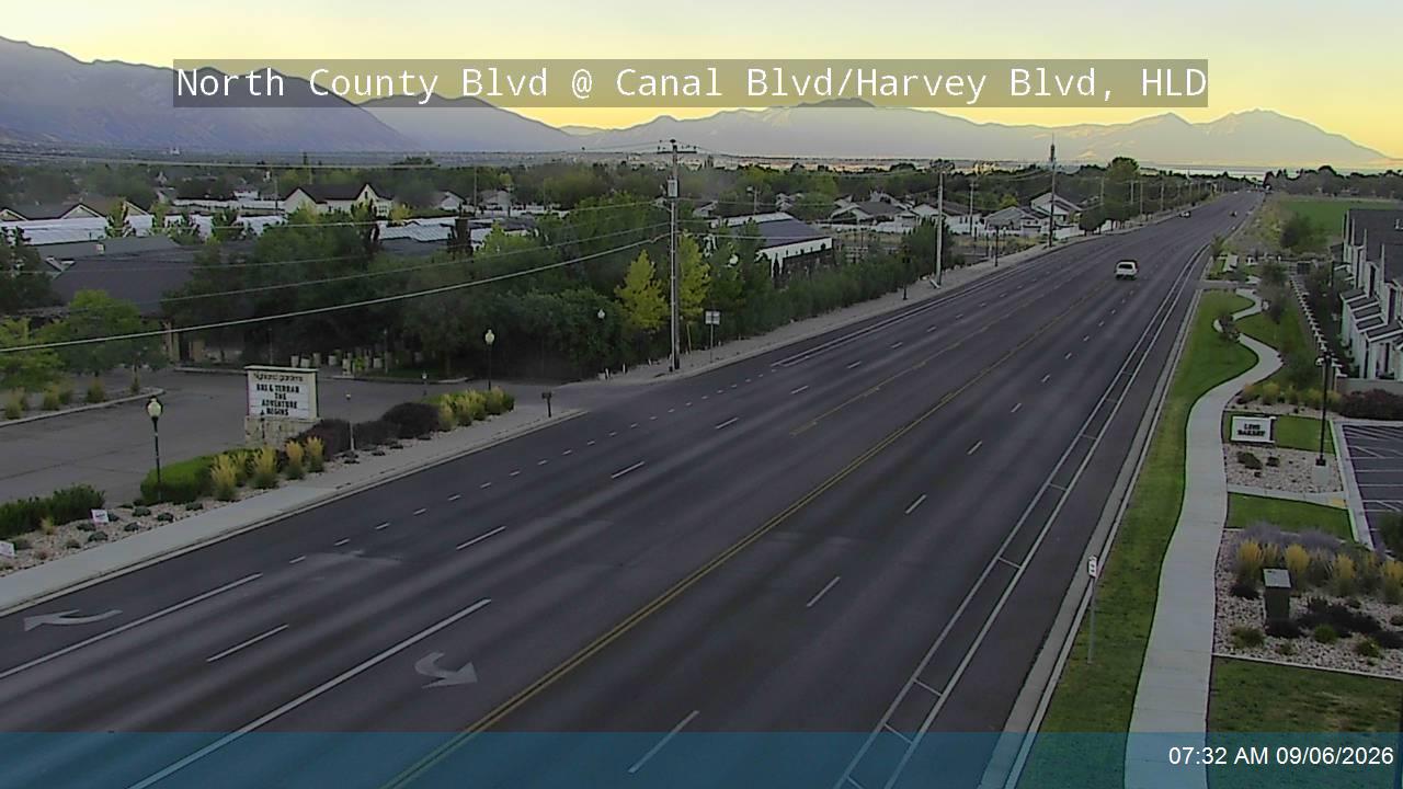 North County Blvd / SR-129 @ Canal Blvd / Harvey Blvd, HLD live camera view