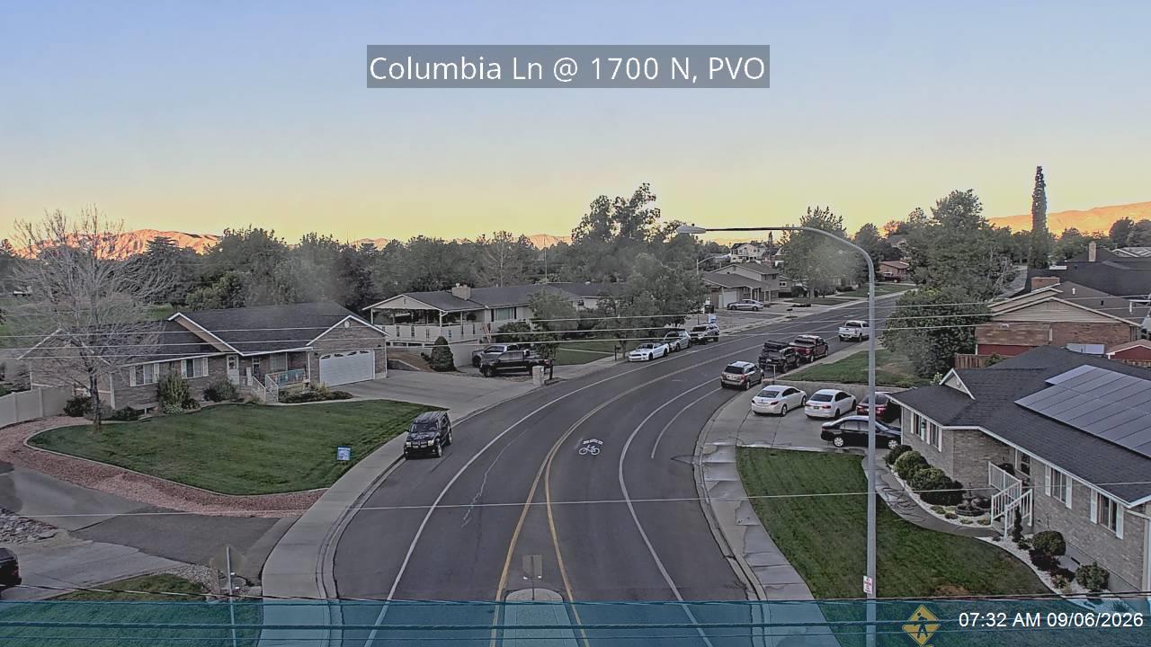 Columbia Ln @ 1700 N / 950 W, PVO live camera view