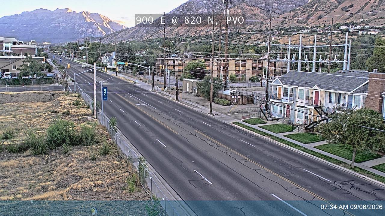 900 E @ 820 N, PVO live camera view