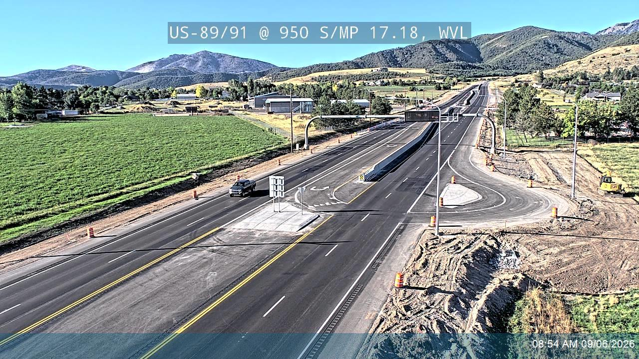 US-89/91 @ 950 S / MP 17.18, WVL live camera view