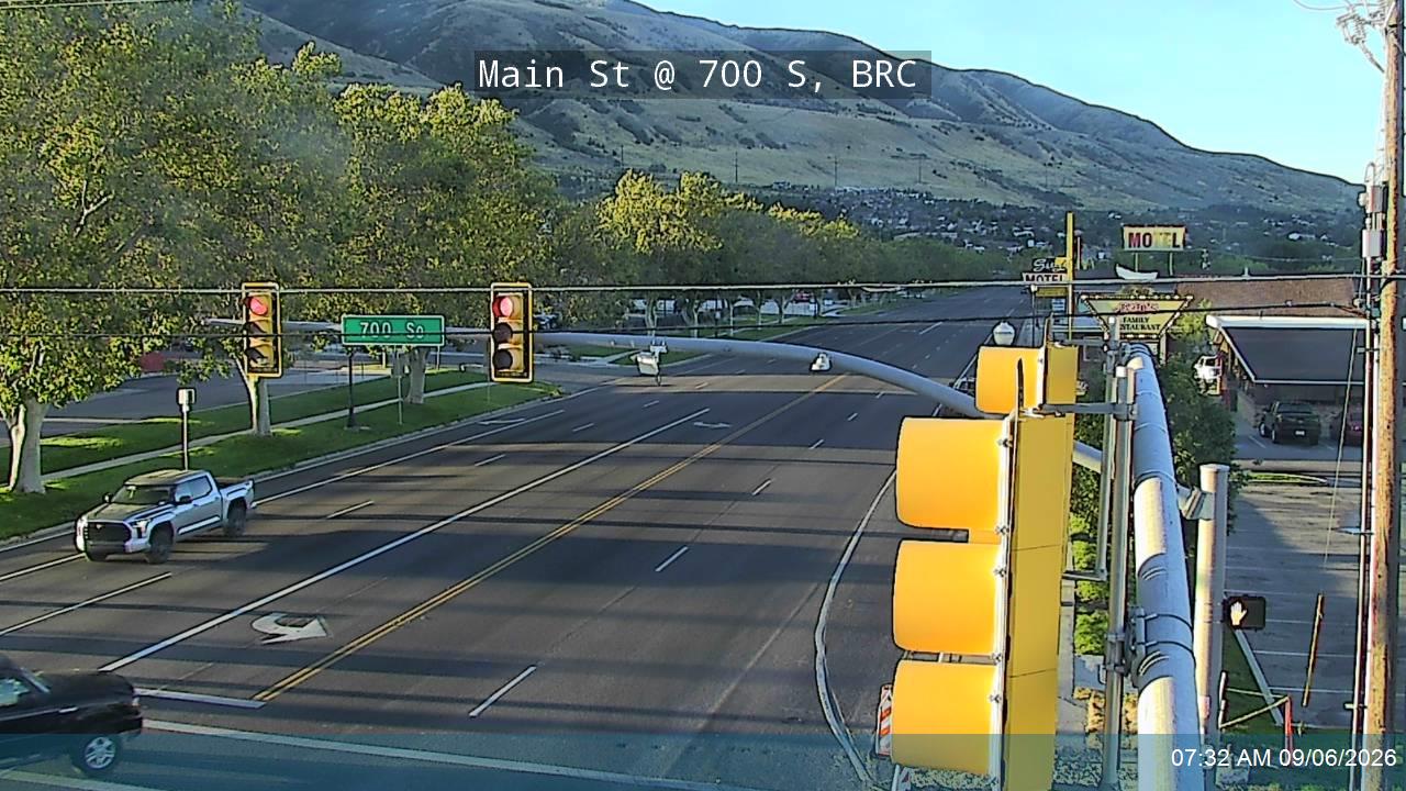 Main St / SR-13 @ 700 S, BRC live camera view