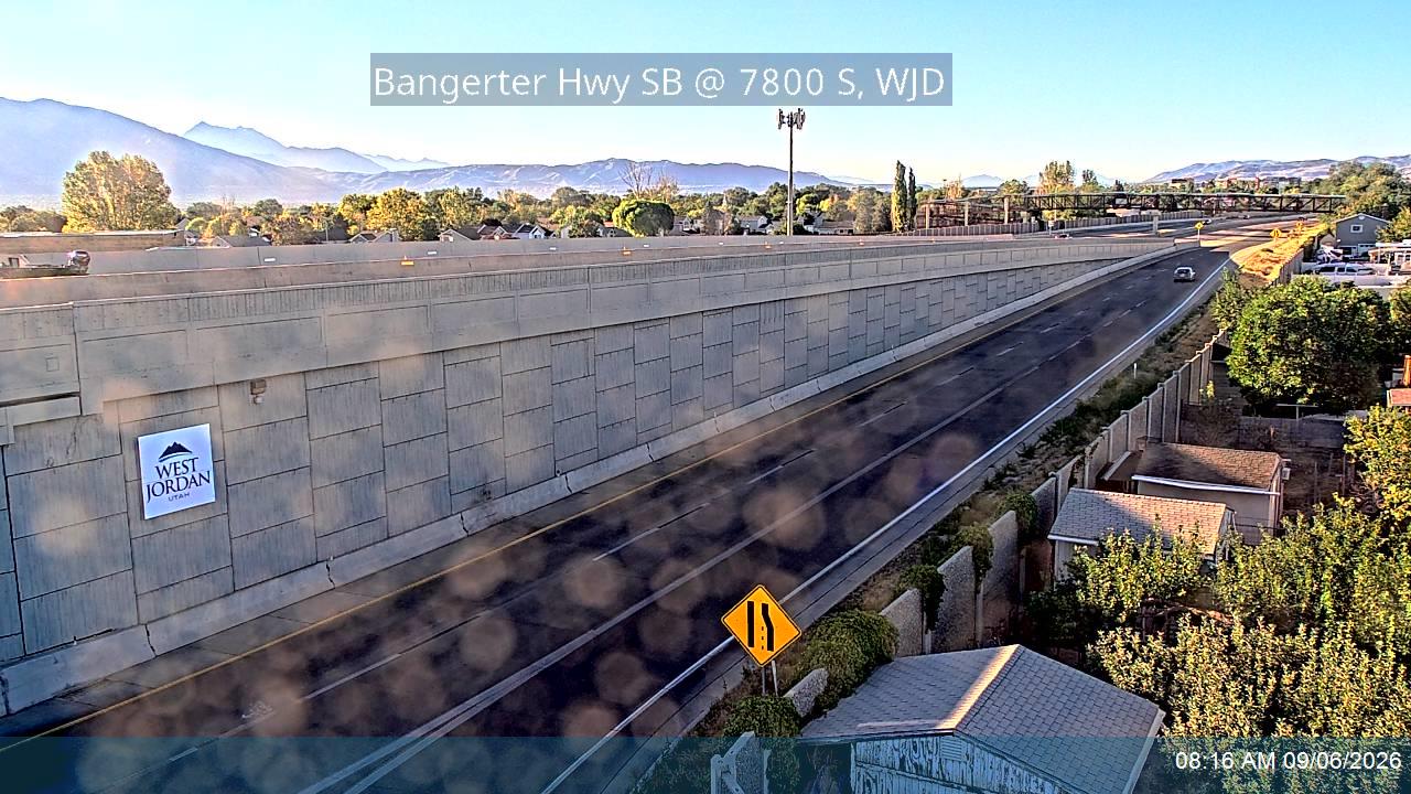 Bangerter Hwy / SR-154 @ 7800 S / SR-48 SW, WJD live camera view