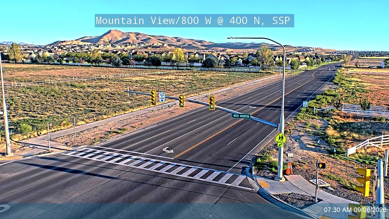 400 N @ Mountain View / 800 W, SSP live camera view