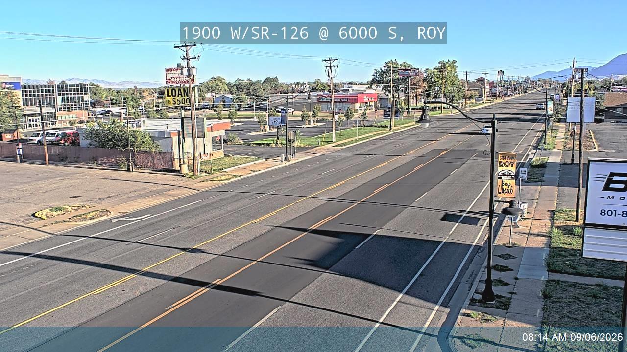 1900 W / SR-126 @ 6000 S, ROY live camera view