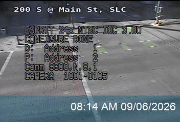 200 S @ Main St, SLC live camera view