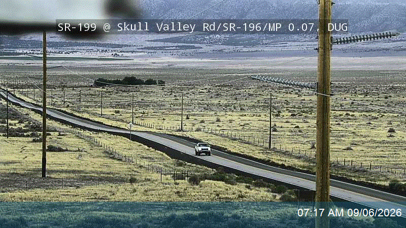 SR-199 @ Skull Valley Rd / SR-196 / MP 0.07, DUG live camera view