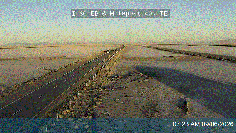 I-80 EB @ Milepost 40, TE live camera view