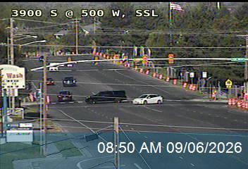 3900 S @ 500 W, SSL live camera view