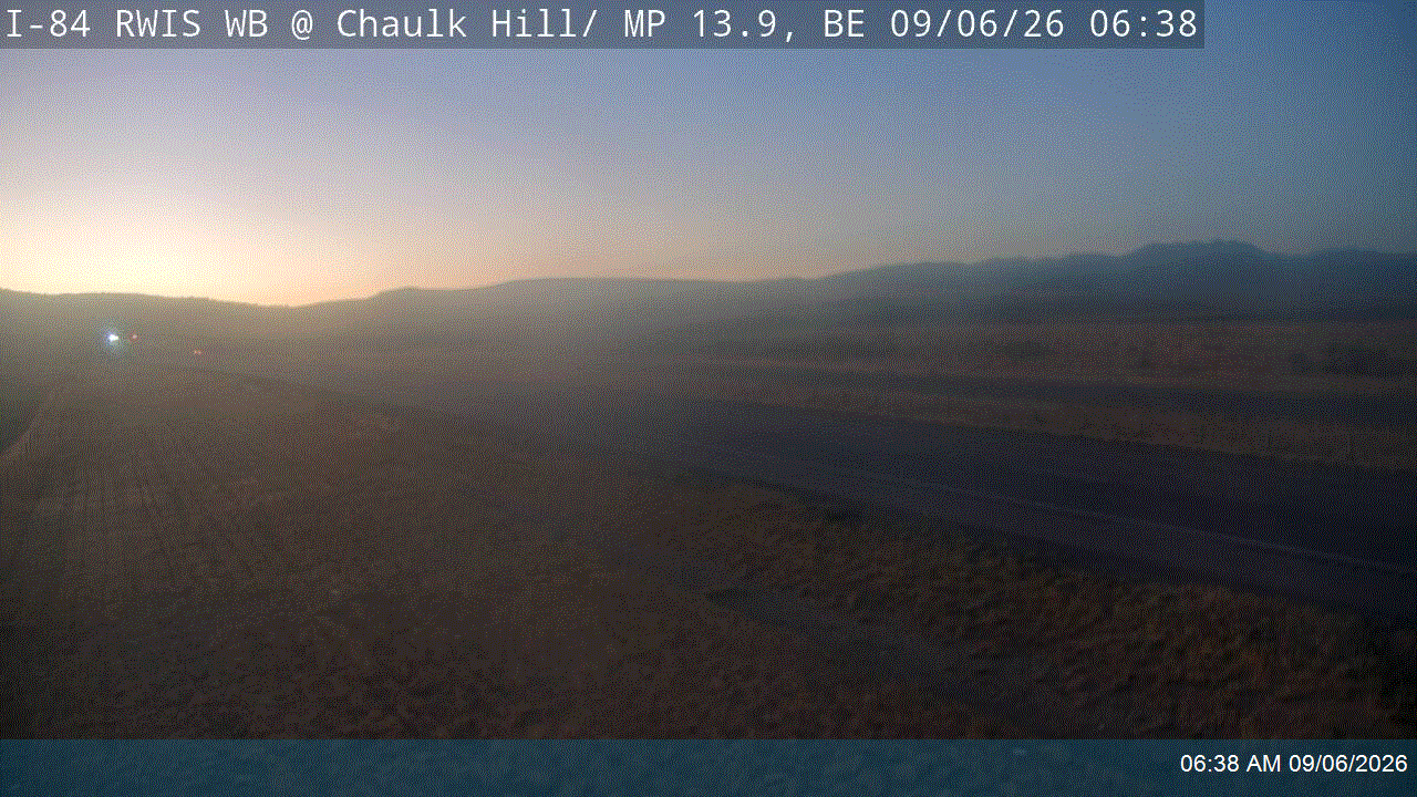 I-84 RWIS WB @ Chaulk Hill / MP 13.79, BE live camera view