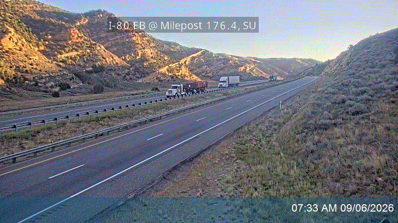 I-80 EB @ Milepost 176.4, SU live camera view