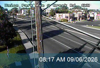 Union Park Ave / 1300 E @ Creek Rd / South Union Ave / 7340 S, CWH live camera view