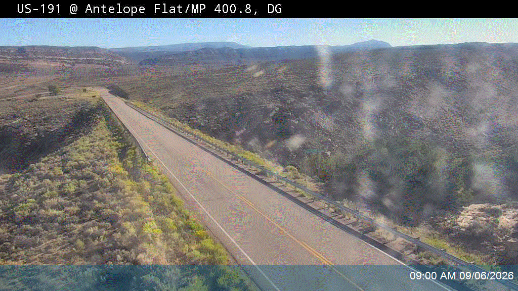 US-191 @ Antelope Flat / MP 400.8, DG live camera view