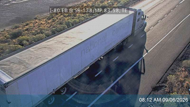 I-80 EB @ SR-138 / MP 83.58, TE live camera view