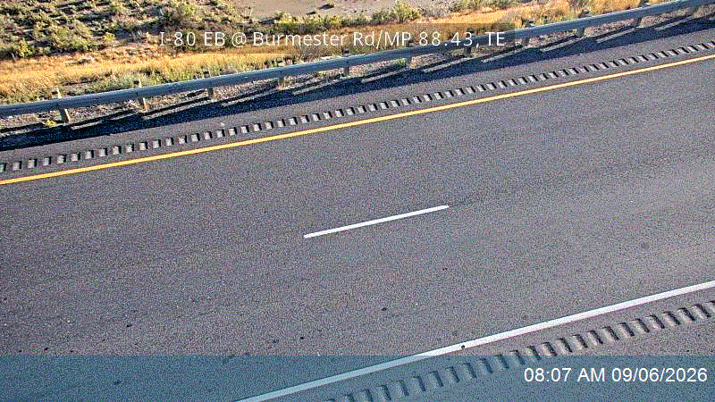 I-80 EB @ Burmester Rd / MP 88.43, TE live camera view