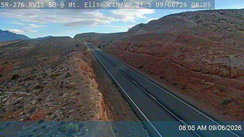 SR-276 RWIS SB @ Mt Ellsworth / MP 21.47, GA live camera view