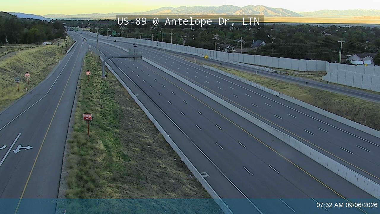 US-89 @ Antelope Dr, LTN live camera view