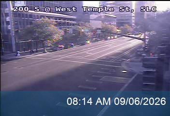 200 S @ West Temple St, SLC live camera view