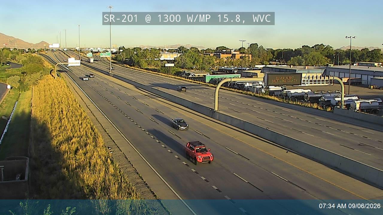 SR-201 @ 1300 W / MP 15.8, WVC live camera view