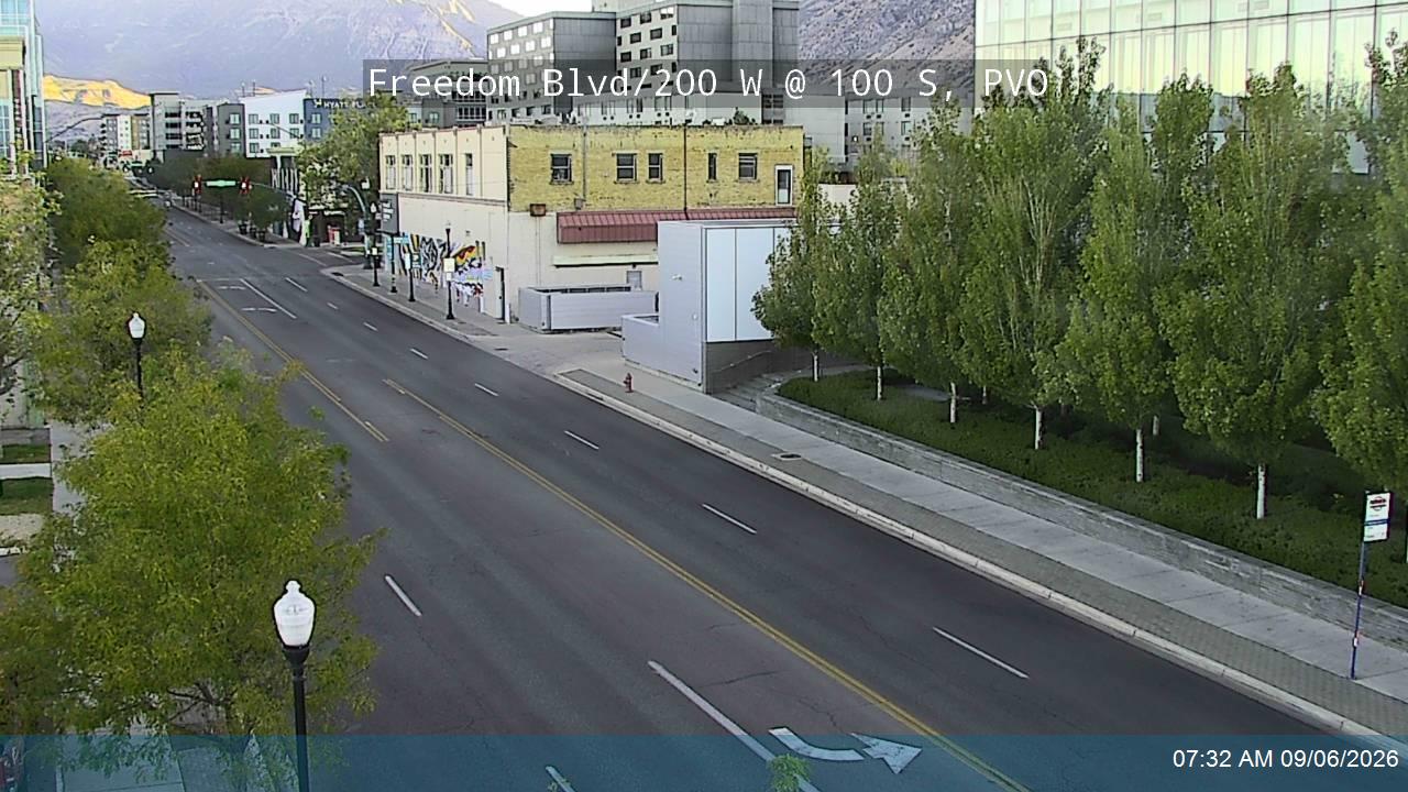 Freedom Blvd / 200 W @ 100 S, PVO live camera view