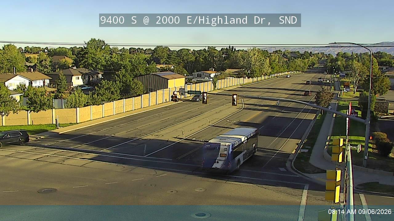 9400 S / SR-209 @ 2000 E / Highland Dr, SND live camera view