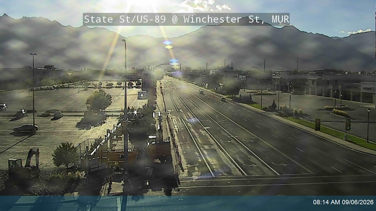 State St / US-89 @ Winchester St / 6400 S, MUR live camera view