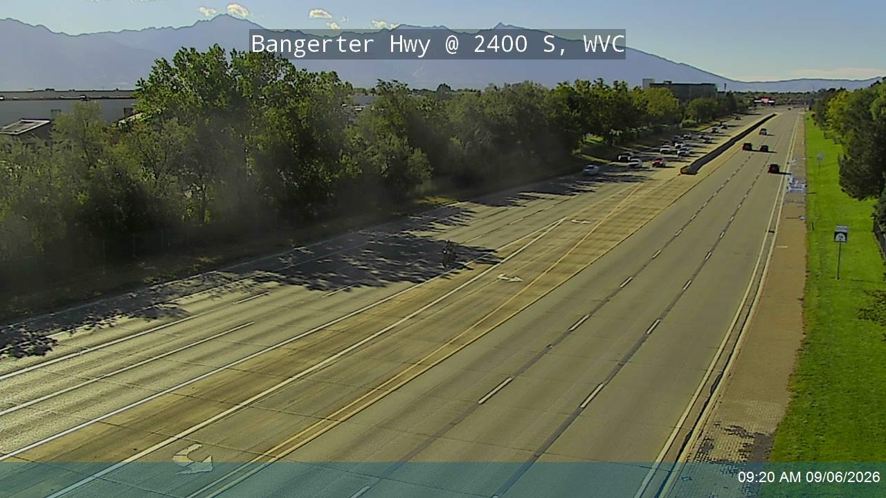 Bangerter Hwy / SR-154 @ 2400 S / Lake Park Blvd, WVC live camera view