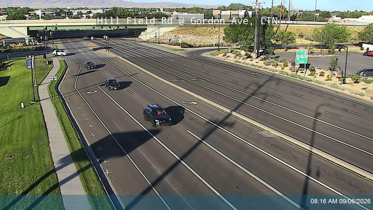Hill Field Rd / SR-232 @ Gordon Ave / 1000 N, LTN live camera view