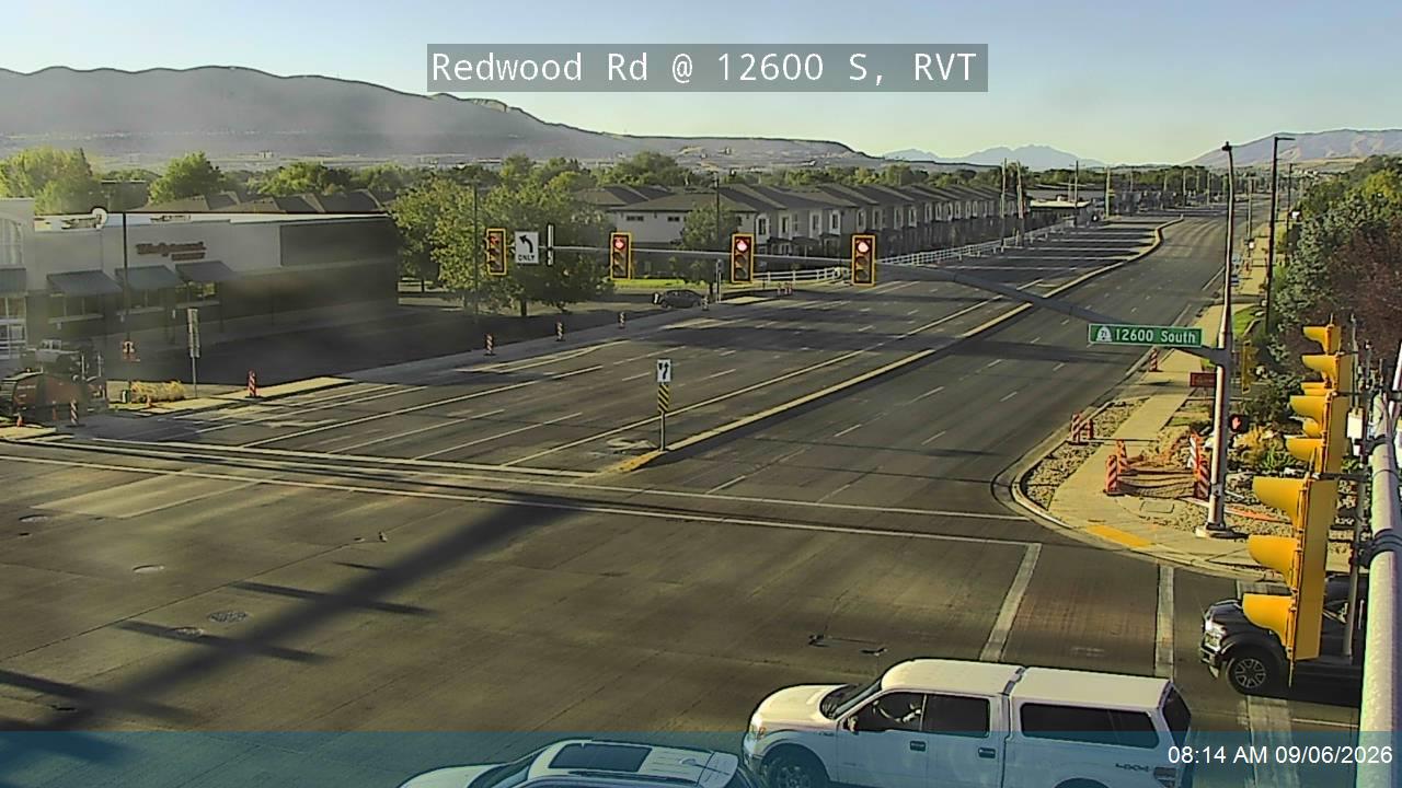 Redwood Rd / SR-68 @ 12600 S / SR-71, RVT live camera view