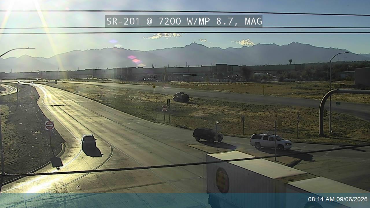 SR-201 @ 7200 W / MP 8.7, MAG live camera view