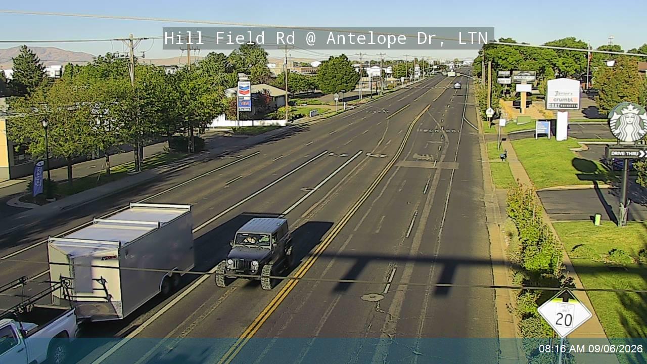 Hill Field Rd / SR-232 @ 2000 N / Antelope Dr, LTN live camera view