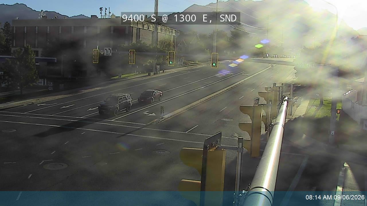 9400 S / SR-209 @ 1300 E, SND live camera view