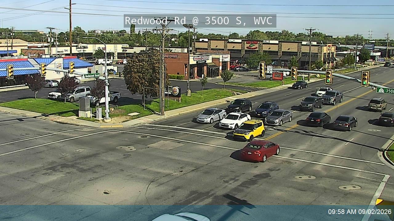 Redwood Rd / SR-68 @ 3500 S / SR-171, WVC live camera view