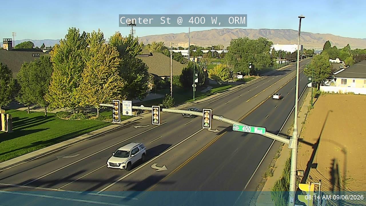 Center St @ 400 W, ORM live camera view