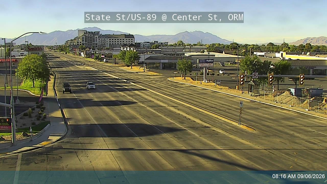State St / US-89 @ Center St, ORM live camera view