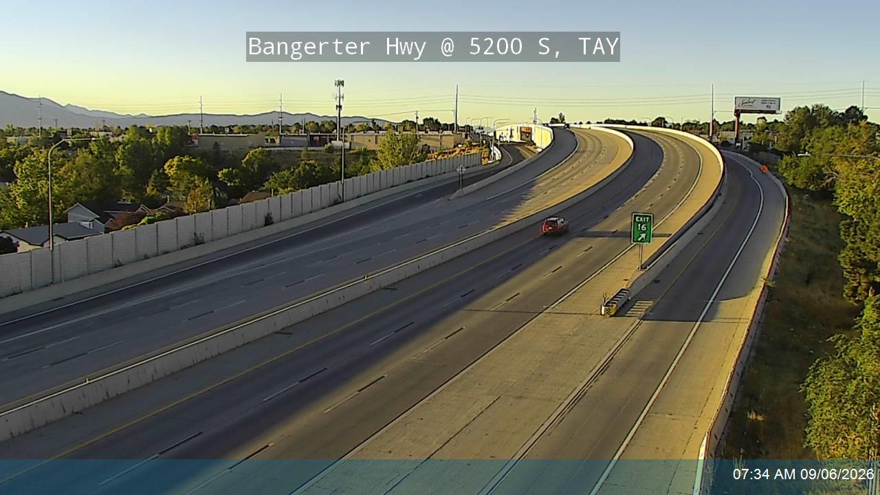 Bangerter Hwy / SR-154 @ 5200 S, TAY live camera view