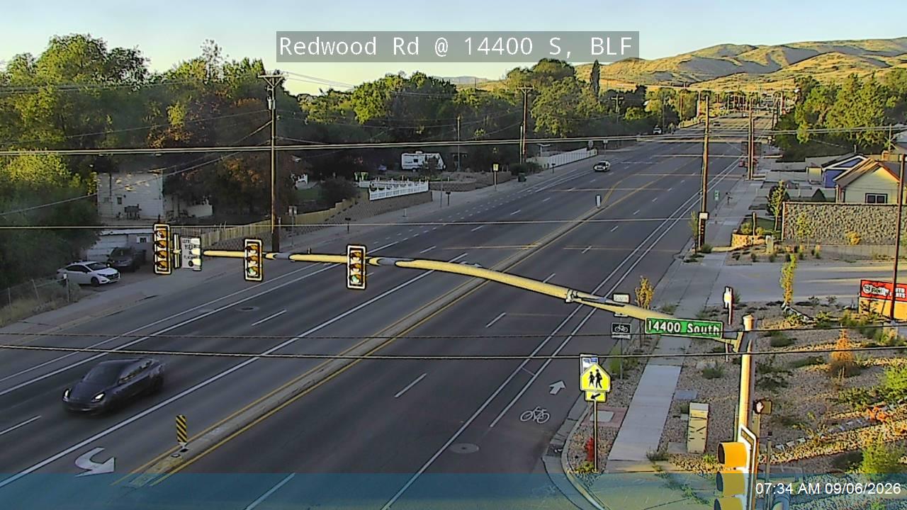 Redwood Rd / SR-68 @ 14400 S / SR-140, BLF live camera view