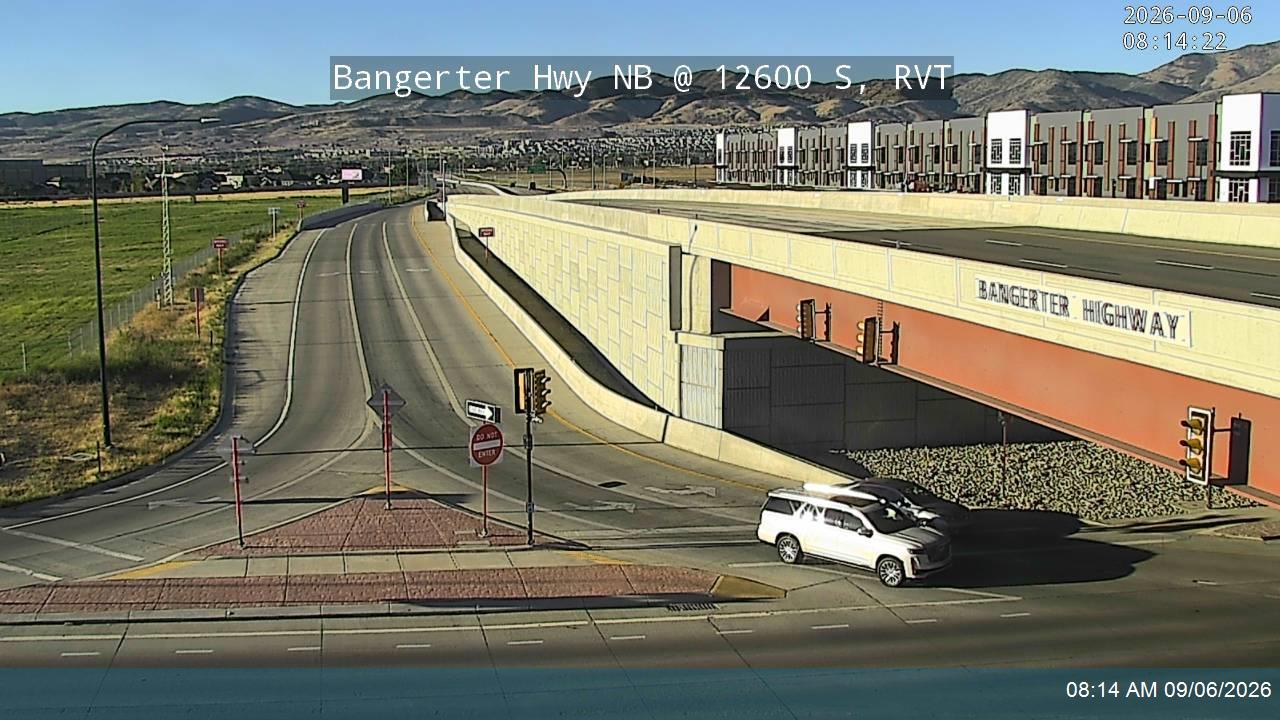 Bangerter Hwy / SR-154 NB @ 12600 S / SR-71, RVT live camera view