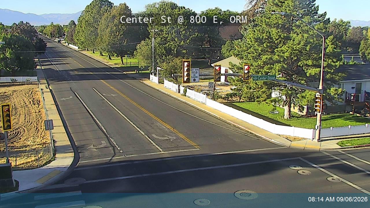Center St @ 800 E, ORM live camera view