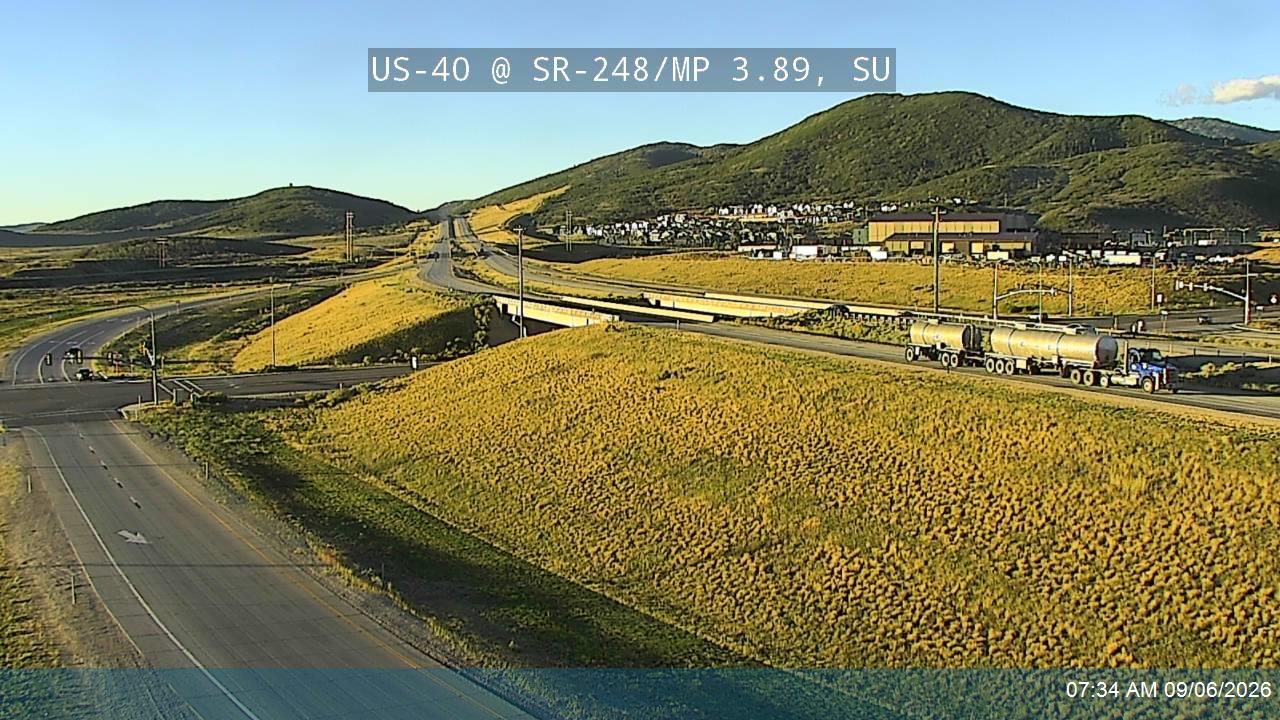 US-40 @ SR-248 / Kearns Blvd / Quinns Jct / MP 3.89, SU live camera view