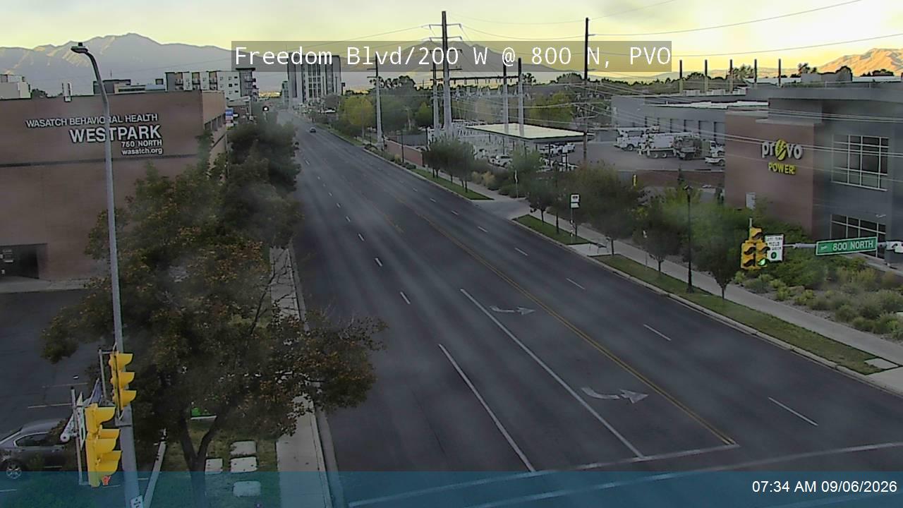 Freedom Blvd / 200 W @ 800 N, PVO live camera view