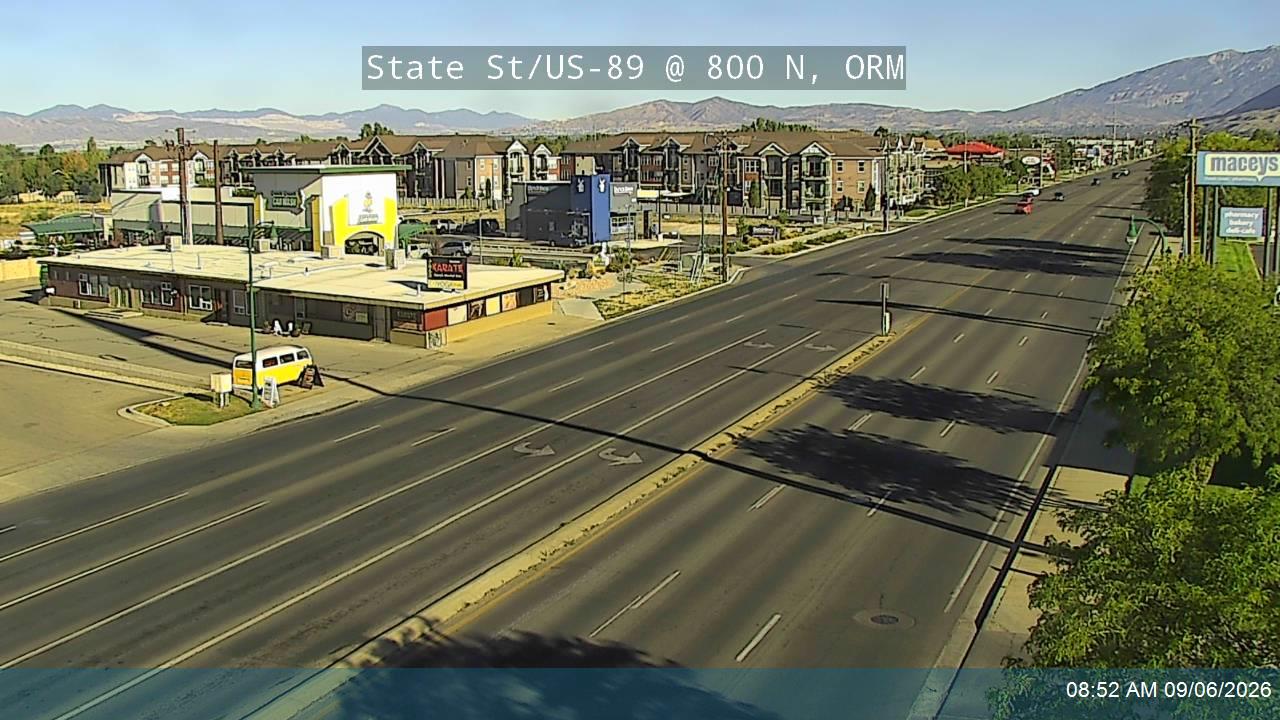 State St / US-89 @ 800 N / SR-52, ORM live camera view