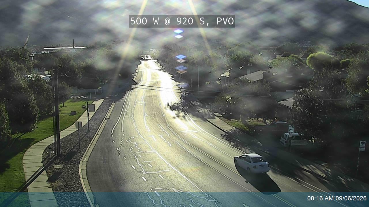500 W @ 920 S, PVO live camera view