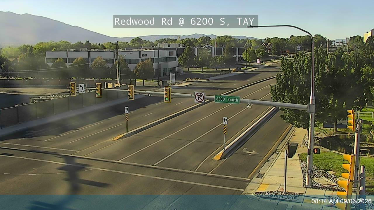 Redwood Rd / SR-68 @ 6200 S, TAY live camera view