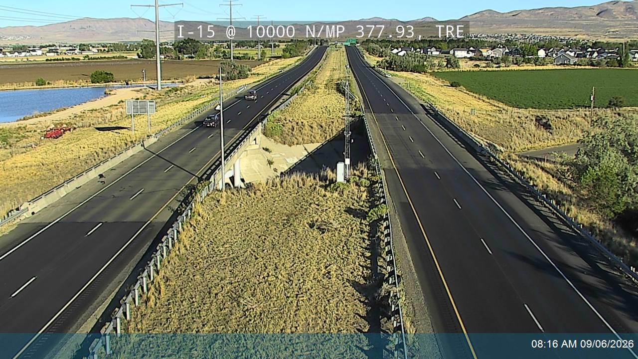 I-15 @ 10000 N / MP 377.93, TRE live camera view