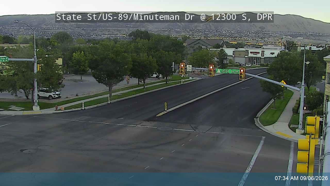 State St / US-89 / Minuteman Dr @ 12300 S / SR-71, DPR live camera view