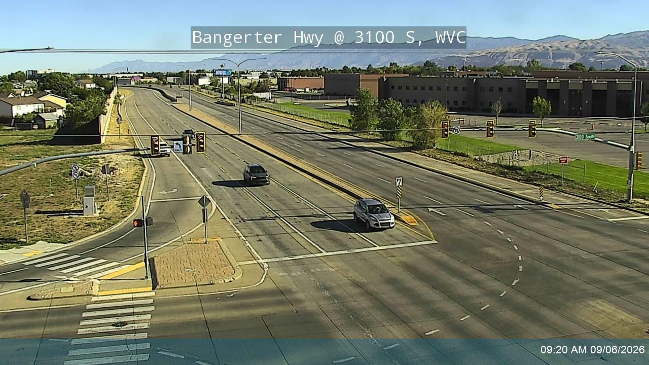 Bangerter Hwy / SR-154 @ 3100 S, WVC live camera view