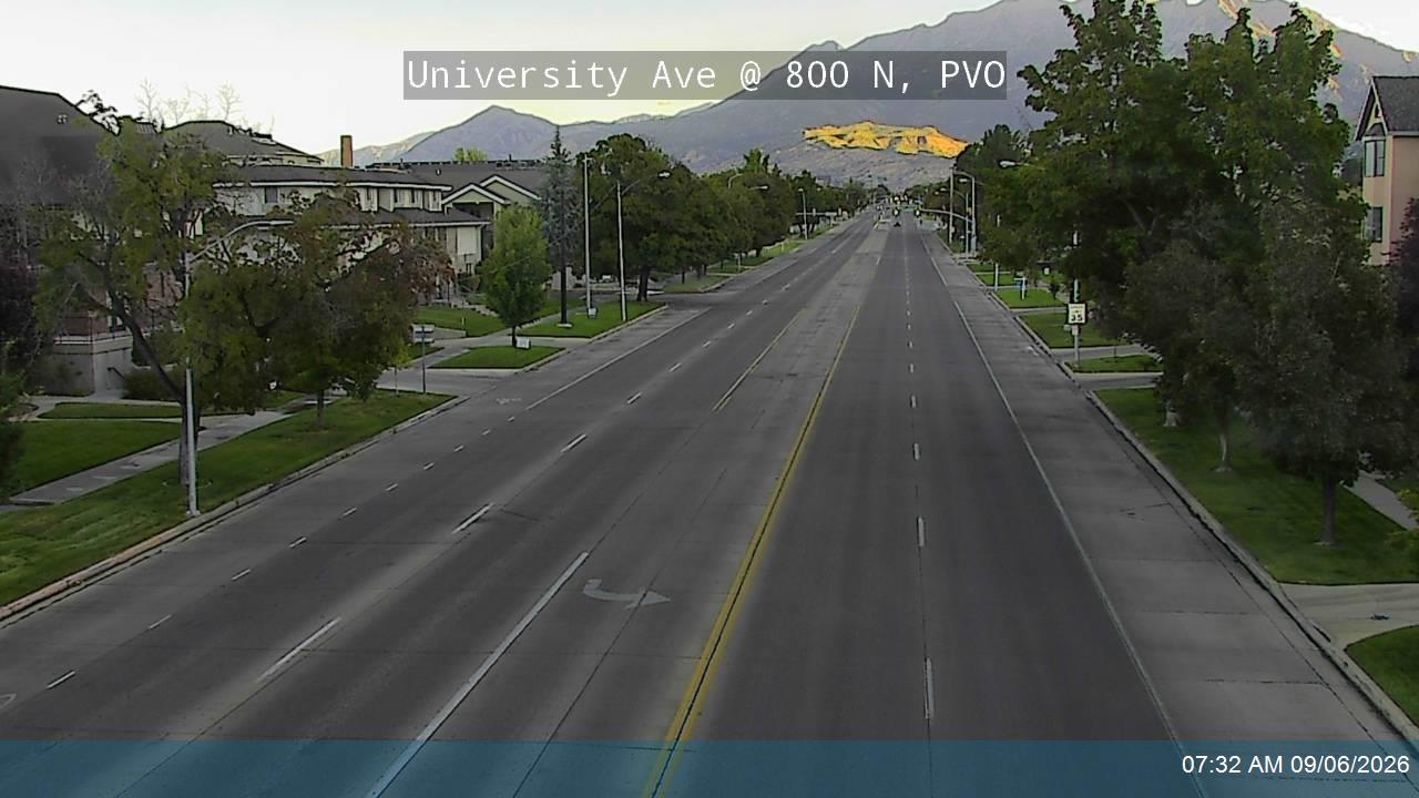 University Ave / US-189 @ 800 N, PVO live camera view
