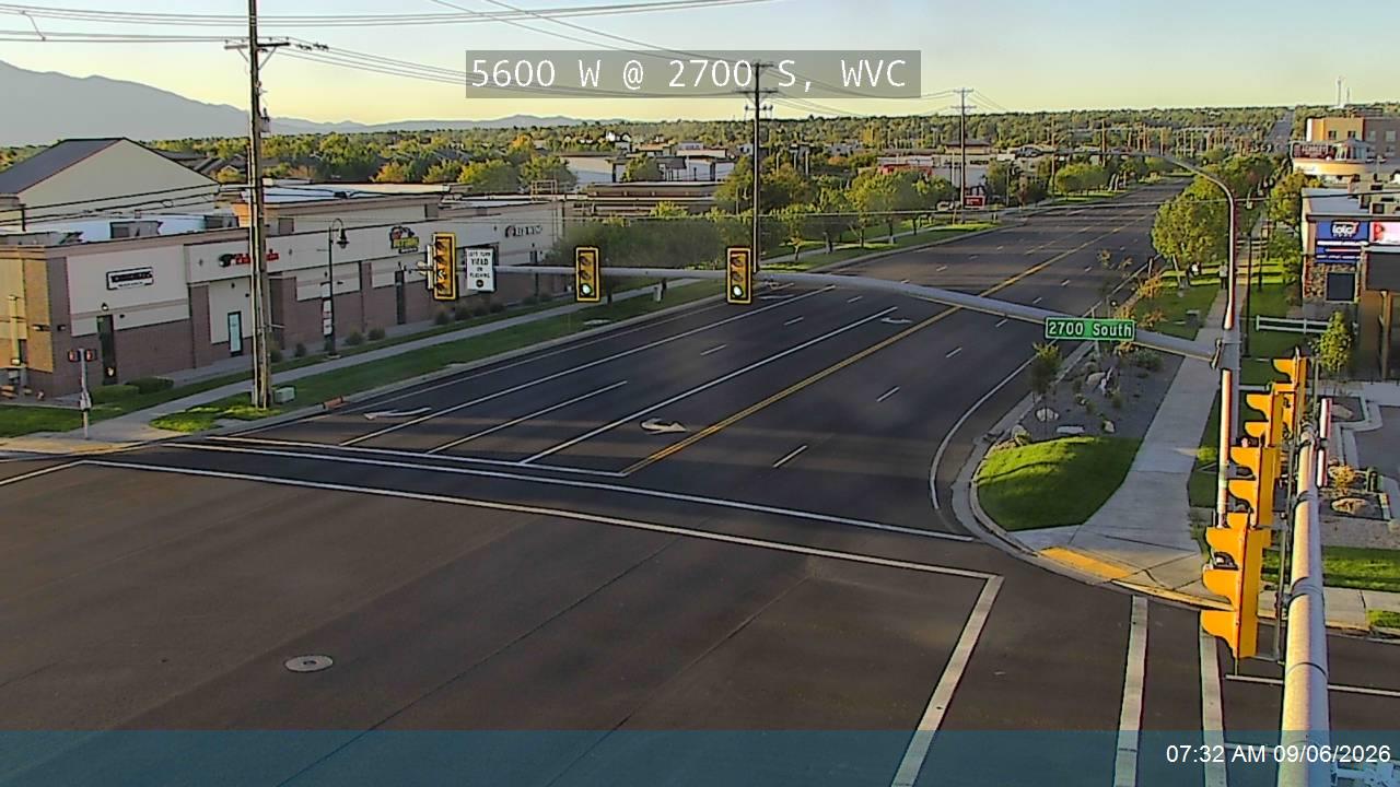 5600 W / SR-172 @ 2700 S, WVC live camera view