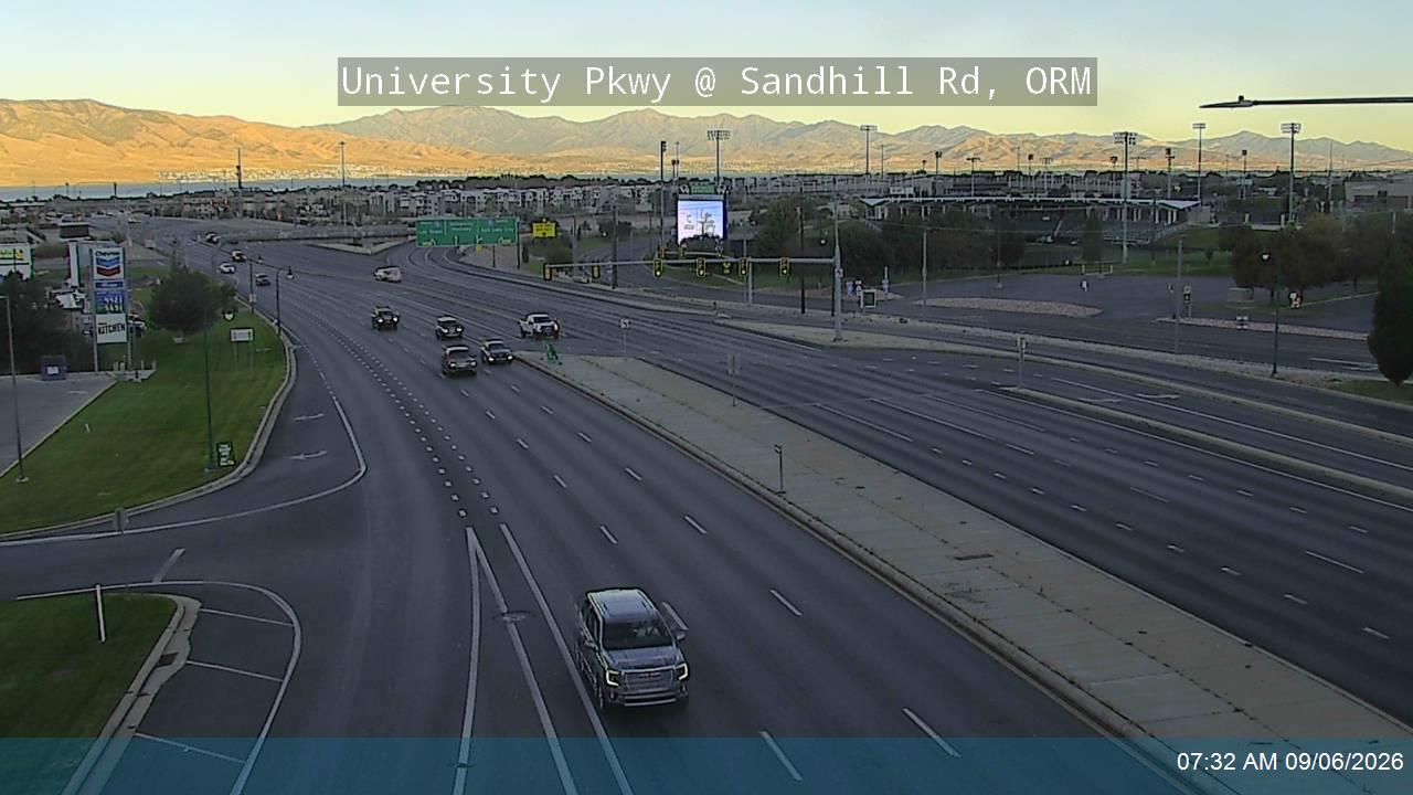 University Pkwy / SR-265 @ Sandhill Rd, ORM live camera view