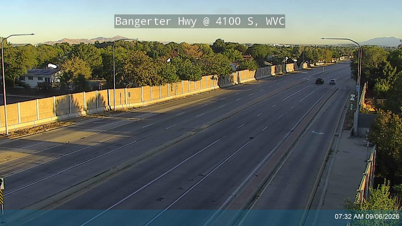 Bangerter Hwy / SR-154 @ 4100 S, WVC live camera view
